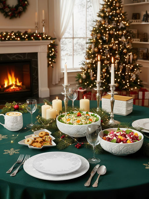 Набор 2 блюд д/холодца 1,6 л 20.5*12*12 см "Шишки" + бамбуковая крышка