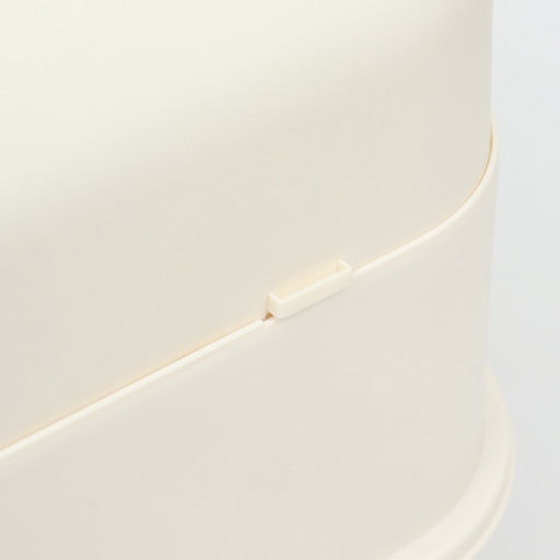 Туалет закрытый с откидным верхом 36 х 51 х 34 см, серый