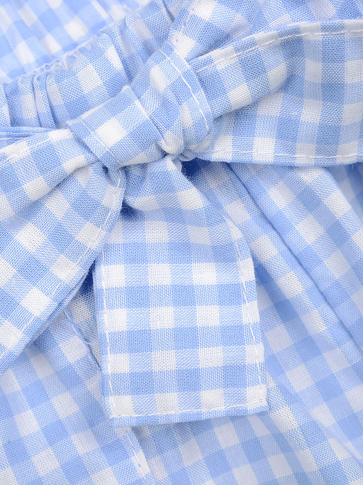 Шорты для девочки UD 4538 голубой - Mini maxi фото 7