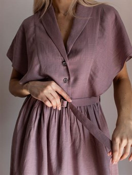 платье лен 57%, вискоза 43% - Волтри фото 5