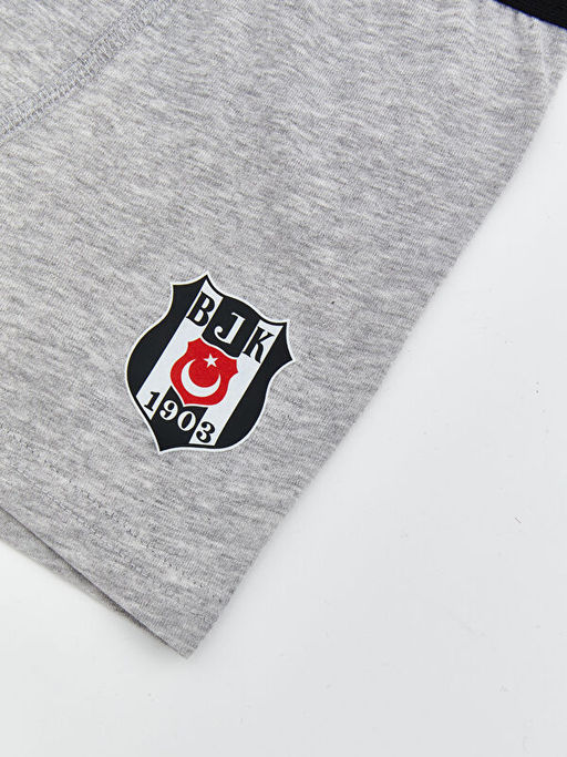 Be?ikta? Bask?l? Erkek ?ocuk Boxer 2li