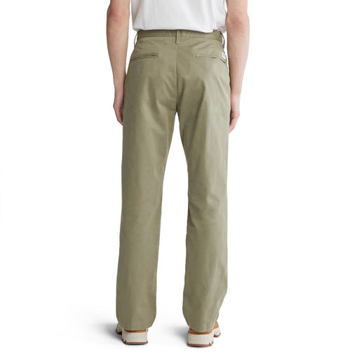 Брюки Timberland Chino Pant Twill Squam Lake Stretch зеленые  фото 6