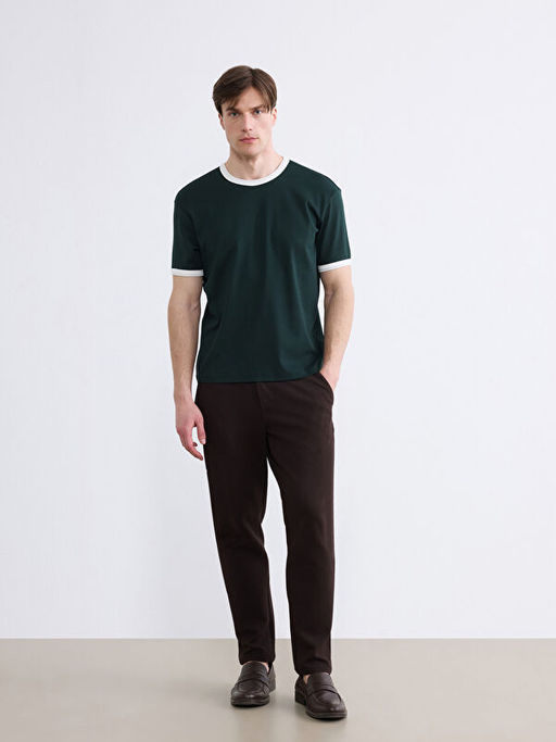 Bisiklet Yaka Ribanal? Erkek Ti??rt