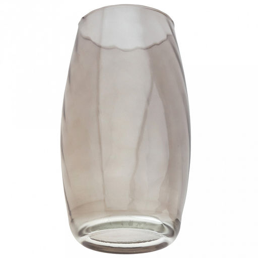 Ваза для цветов стеклянная "Лагиза" 3л, д14см, h25см, рифленная, радуга, "Прованс-1600" (Россия)