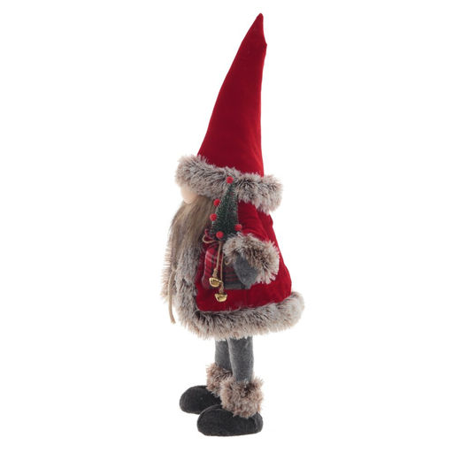 Игрушка набивная "Гном" с подсветкой (LR44x3), L28 W20 H68/49 см