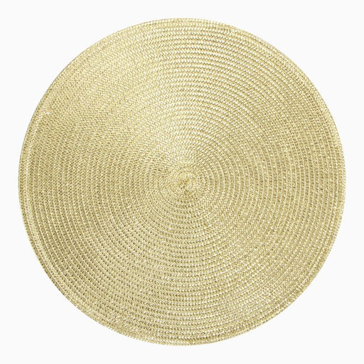 Салфетка сервировочная Доляна цв.золото, d 38 см  фото 3