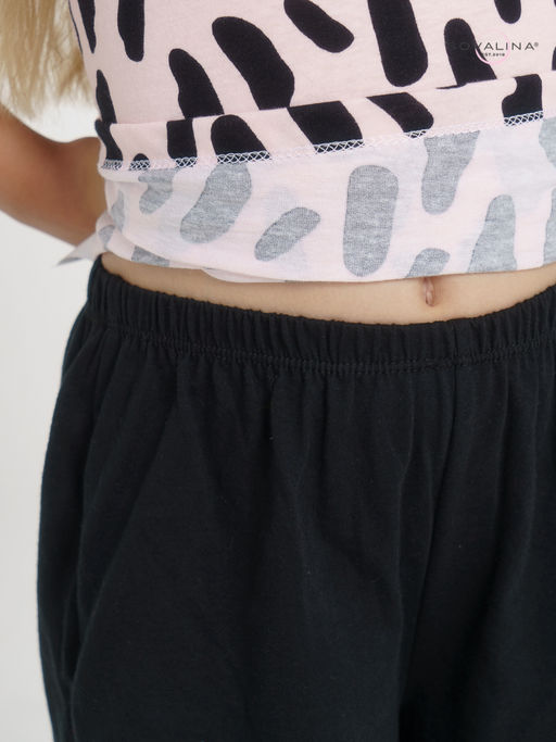 Костюм Дюймовочка черный-коровка - Sovalina фото 10