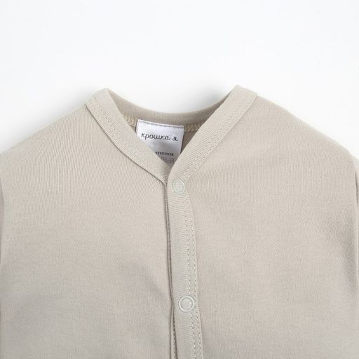 Комбинезон Крошка Я Street style, рост 68-74 см, бежевый  фото 2