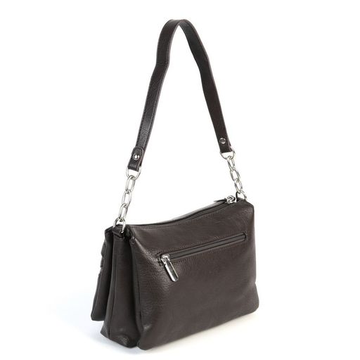 Женская сумка через плечо с пятью отделениями 35598 Кофе - Cidirro фото 3