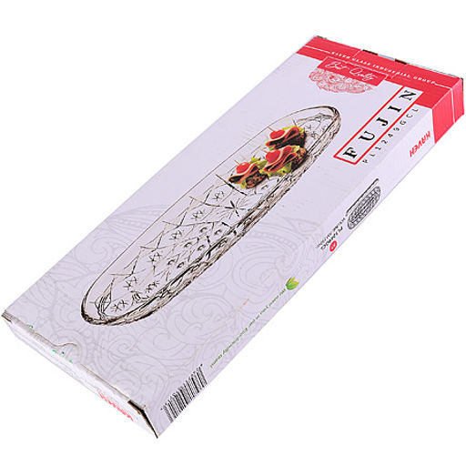 1249 Тарелка овальная FUJIN 33*13 см (х12)