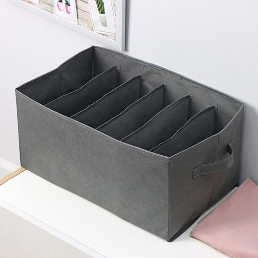 Органайзер для хранения белья Смарт, 6 ячеек, 442922 см, серый - Simaland фото 2