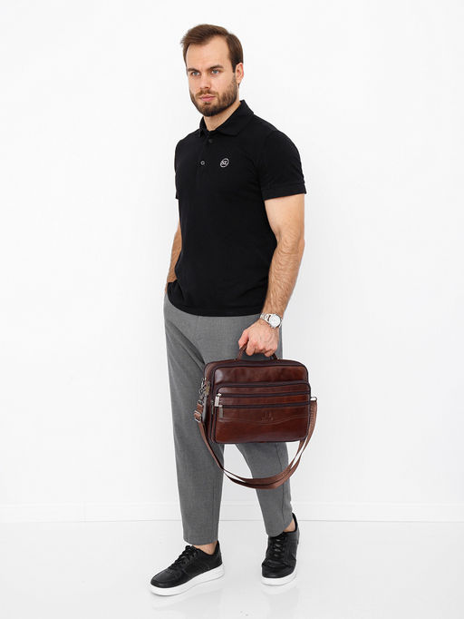 Портфель 7807-4 brown Fuzhinino