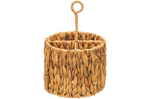 Органайзер для столовых приборов 18*18*27,5 см с 4-мя отделениями, с держателем, круг - Elan gallery фото 3