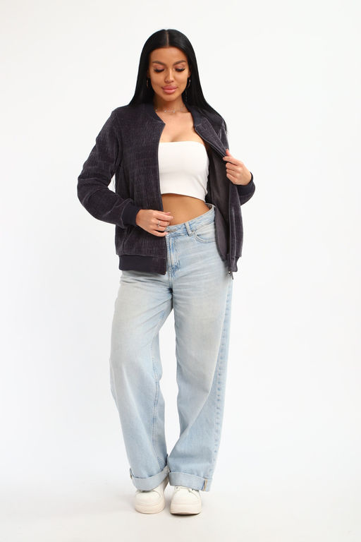 Бомбер на молнии 001