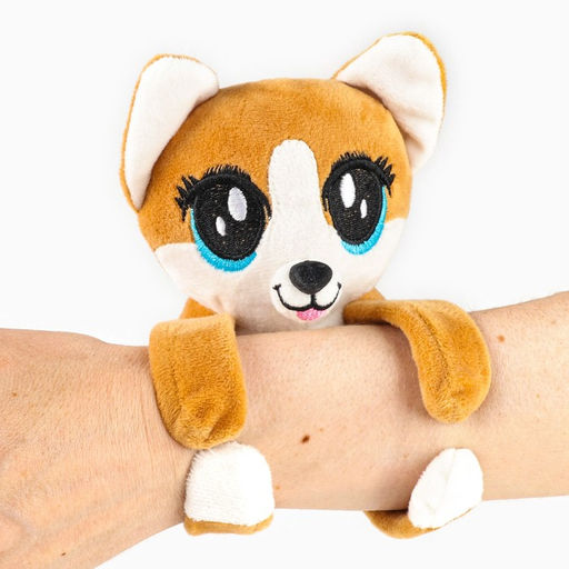 Мягкая игрушка Обнимашка-Корги, браслет - POMPOSHKI фото 7