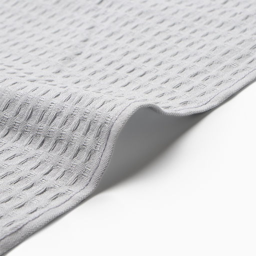 Набор кухонное полотенец Доляна: серый, зелёный, бежевый, 3560 см-3 шт., 100% хл, крупная вафля, 220 г/м  фото 4