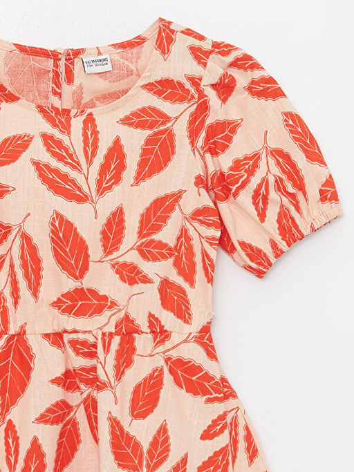 Bisiklet Yaka K?z ?ocuk Elbise - Waikiki фото 3