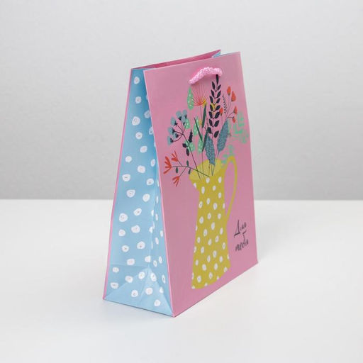 Пакет ламинированный With love, MS 18 х 23 х 8 см - Доступные радости фото 2