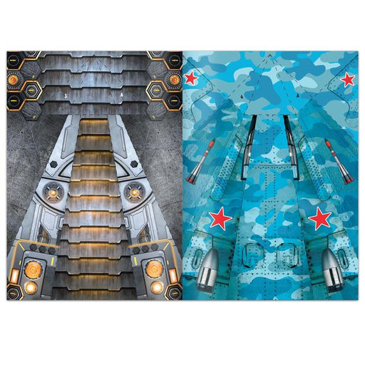 Цена за 2 шт. Книга- вырезалка Бумажные самолёты, военные