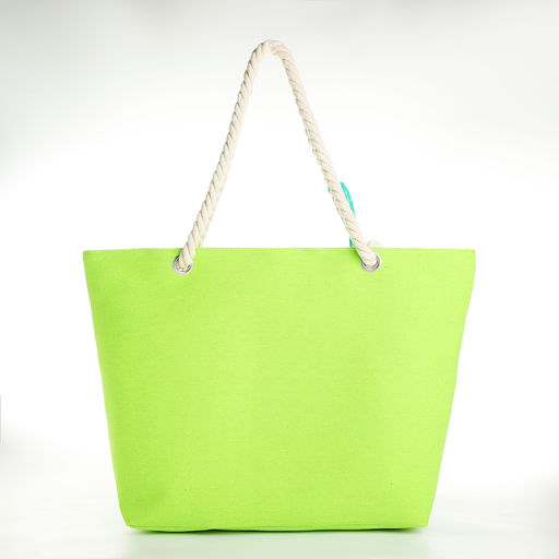 Сумка пляжная Into the sea, 50*34,5*14 см, зелёный цвет - Nazamok фото 5