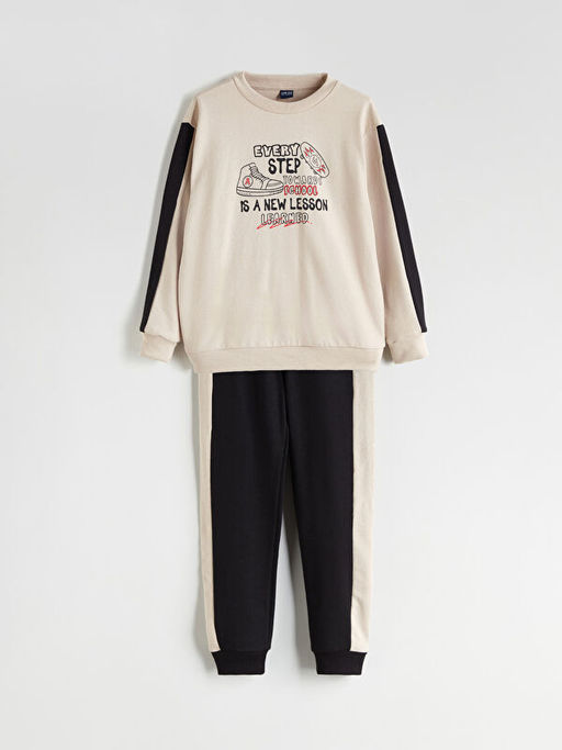 Bisiklet Yaka Erkek ?ocuk E?ofman Tak?m?