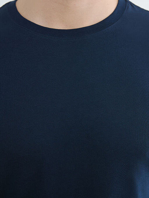 Bisiklet Yaka Uzun Kollu Erkek Ti??rt