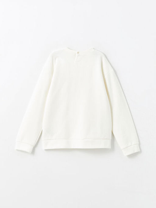 Bisiklet Yaka K?z ?ocuk Sweatshirt - Waikiki фото 3