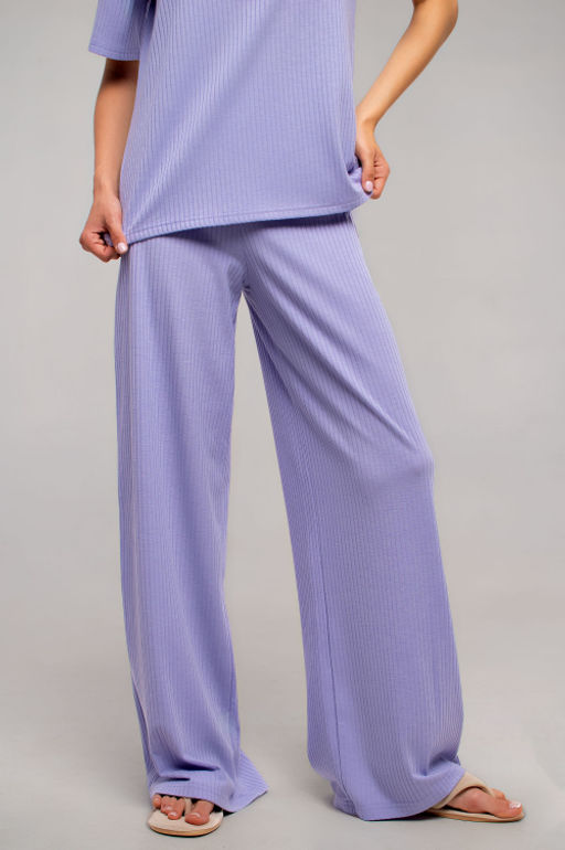Арт. 10401/5 Пижама с брюками 44-52 (5 шт) Цвет:верх-сиреневый,низ-сиреневый