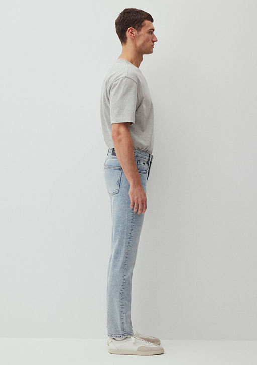 Dylan Classic Denim Golgeli Ac?k Mavi Jean Pantolon  фото 6