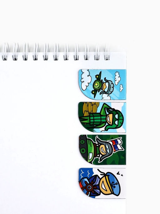 Цена за 4 шт. Магнитные закладки для книг, 4 шт. 23 февраля: Защитнику отечества - Artfox фото 6