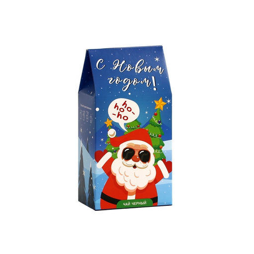 Цена за 2 шт. Чай черный подарочный новогодний С Новым годом, 50 г - Фабрика счастья фото 4