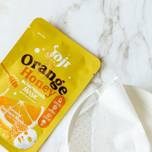 Маска для Лица Тканевая Осветляющая Апельсин и Мед JOJI
30 гр фото 21