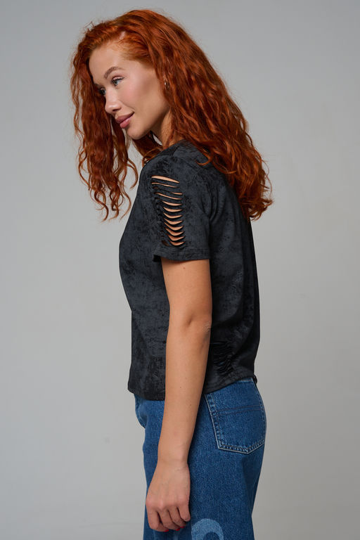 Футболка женская Натали 7497 кулирка хлопок с эластаном  фото 8