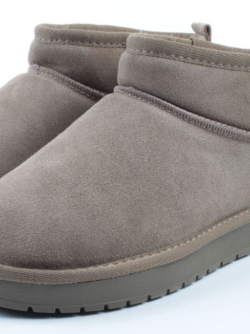 04-PF8300-6 KHAKI Угги женские (натуральная замша, 100% шерсть)