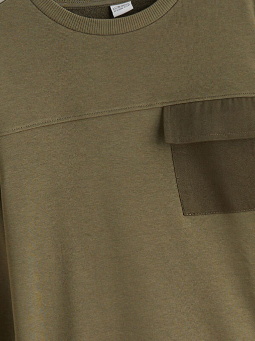 Bisiklet Yaka Erkek ?ocuk Sweatshirt