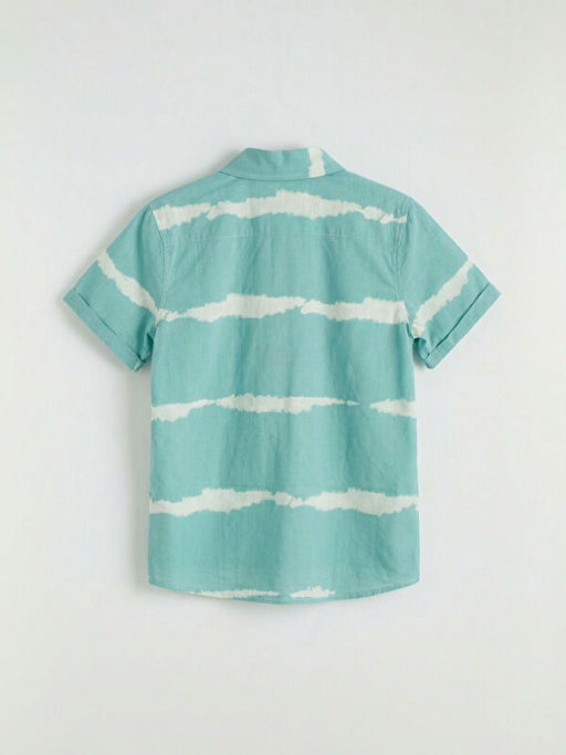 Batik Desenli Erkek ?ocuk G?mlek