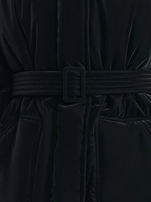 Куртка стеганая с поясом / Zarina  фото 9