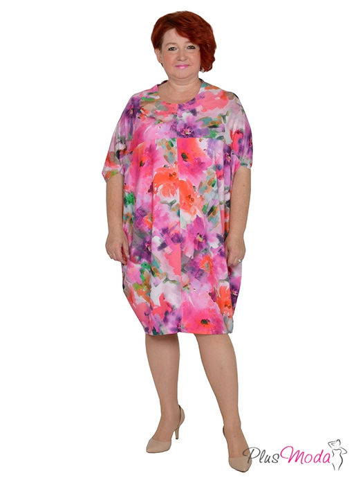 Платье Модель №1611 размеры 44-84 - Plusmoda фото 3