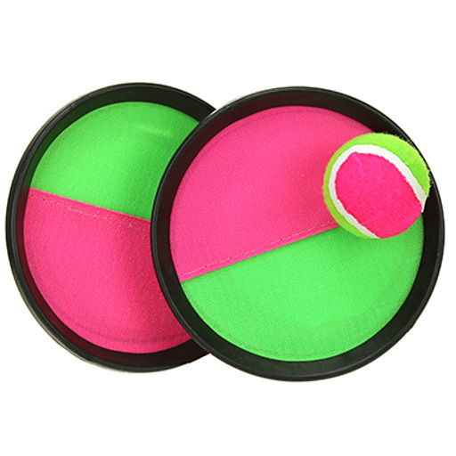 Тарелка-ловушка д18,5см набор 2шт + мяч д6,5см (Китай)