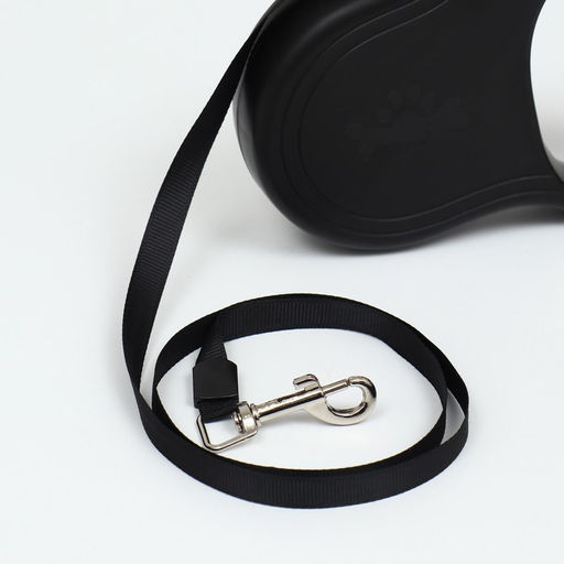 Рулетка Следы, 5 м, до 15 кг, чёрная - Пижон фото 4