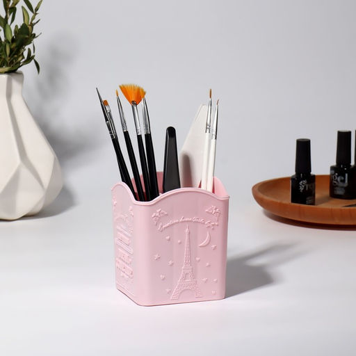 Цена за 3 шт. Подставка для хранения, 4 ячейки, 10×8.5×8 см, МИКС