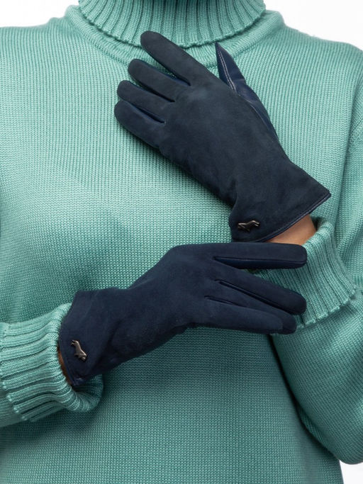 Перчатки жен п/ш LB-4707-1 d.blue - Labbra фото 5