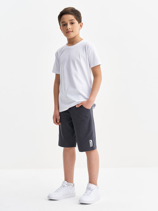 Серые шорты для мальчика - Kogankids фото 5