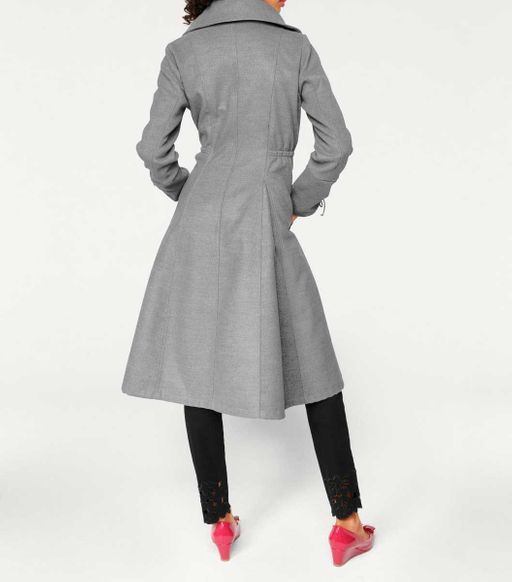 Пальто, светло-серое - Linea tesini фото 4