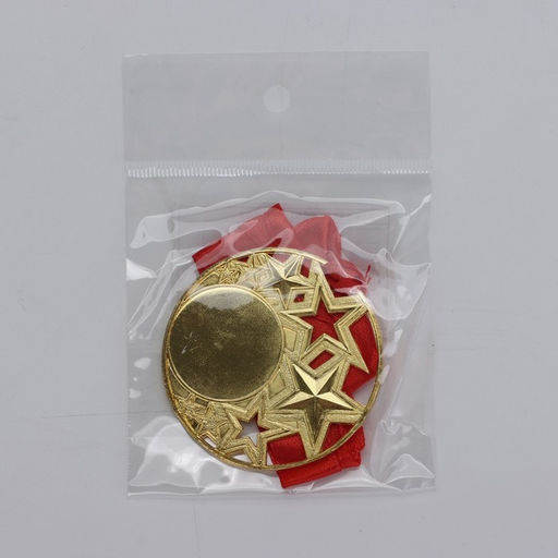 Медаль под нанесение «Ты звезда», золото, d=5 см, с лентой