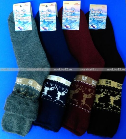 Цена за 10 пар. Ростекс (Рус-текс) женские Н-21-Жн с лайкрой 23-25  фото 33