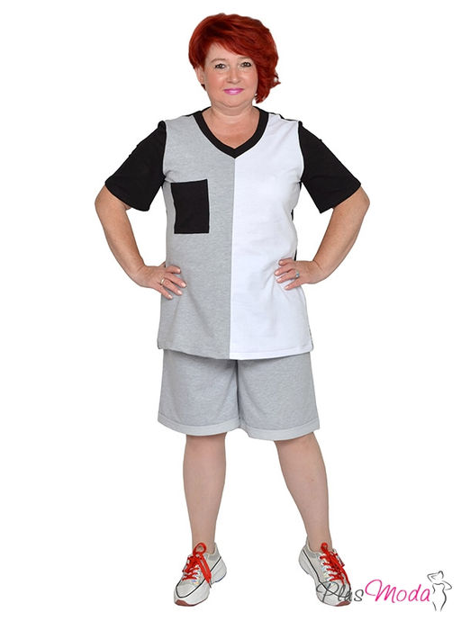 Туника Модель №1666 размеры 44-84 - Plusmoda фото 8