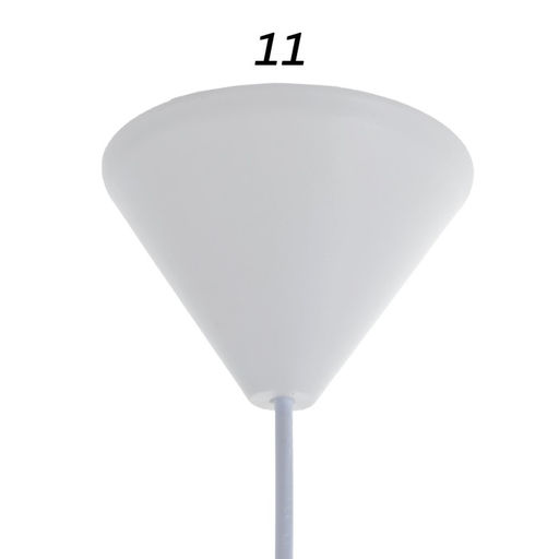 Светильник BayerLux 1673/1WT E27 40 Вт бело-черный 48×48×36-136 см