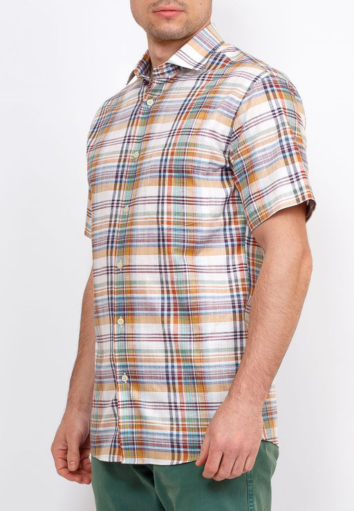 Сорочка мужская короткий рукав GREG 525/101/865/Z  фото 5