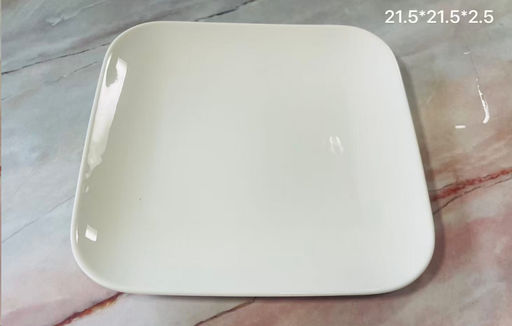 Блюдо квадратное 21,5 см / T-602 /уп 33/